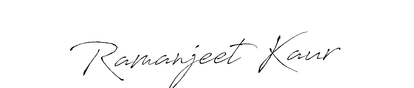 Make a short Ramanjeet Kaur signature style. Manage your documents anywhere anytime using Antro_Vectra. Create and add eSignatures, submit forms, share and send files easily. Ramanjeet Kaur signature style 6 images and pictures png