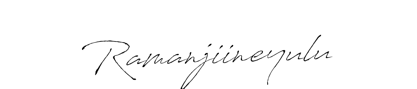 Also we have Ramanjiineyulu name is the best signature style. Create professional handwritten signature collection using Antro_Vectra autograph style. Ramanjiineyulu signature style 6 images and pictures png