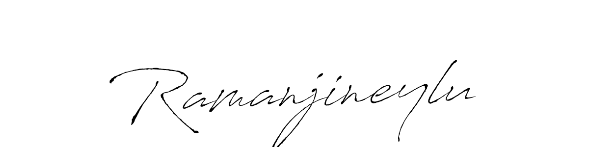 Ramanjineylu stylish signature style. Best Handwritten Sign (Antro_Vectra) for my name. Handwritten Signature Collection Ideas for my name Ramanjineylu. Ramanjineylu signature style 6 images and pictures png