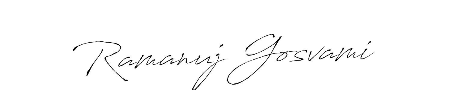 You can use this online signature creator to create a handwritten signature for the name Ramanuj Gosvami. This is the best online autograph maker. Ramanuj Gosvami signature style 6 images and pictures png