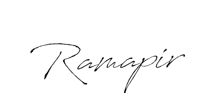 The best way (Antro_Vectra) to make a short signature is to pick only two or three words in your name. The name Ramapir include a total of six letters. For converting this name. Ramapir signature style 6 images and pictures png