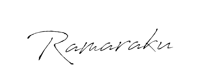 How to make Ramaraku signature? Antro_Vectra is a professional autograph style. Create handwritten signature for Ramaraku name. Ramaraku signature style 6 images and pictures png