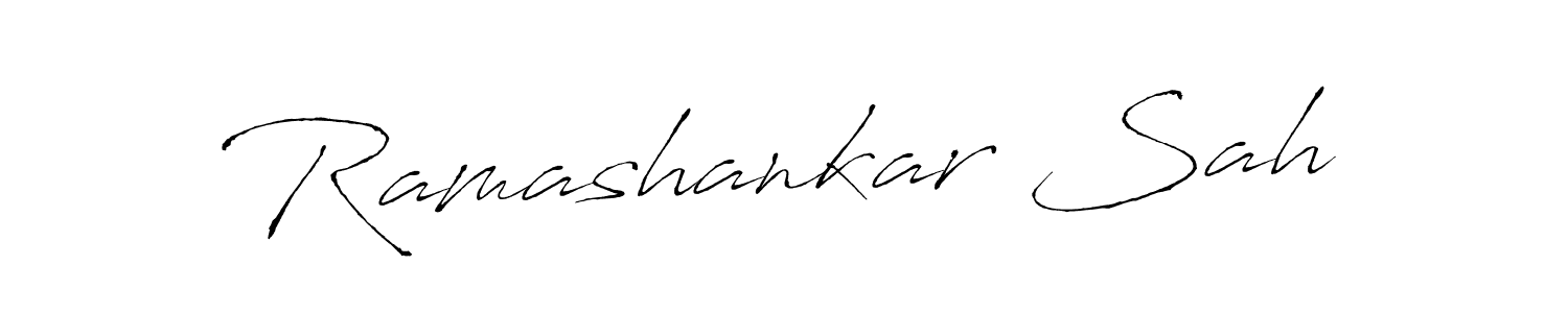 Make a beautiful signature design for name Ramashankar Sah. Use this online signature maker to create a handwritten signature for free. Ramashankar Sah signature style 6 images and pictures png