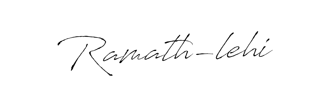 How to make Ramath-lehi signature? Antro_Vectra is a professional autograph style. Create handwritten signature for Ramath-lehi name. Ramath-lehi signature style 6 images and pictures png