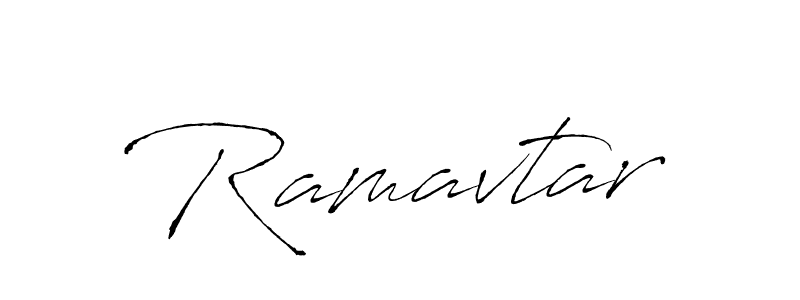 Make a beautiful signature design for name Ramavtar. With this signature (Antro_Vectra) style, you can create a handwritten signature for free. Ramavtar signature style 6 images and pictures png