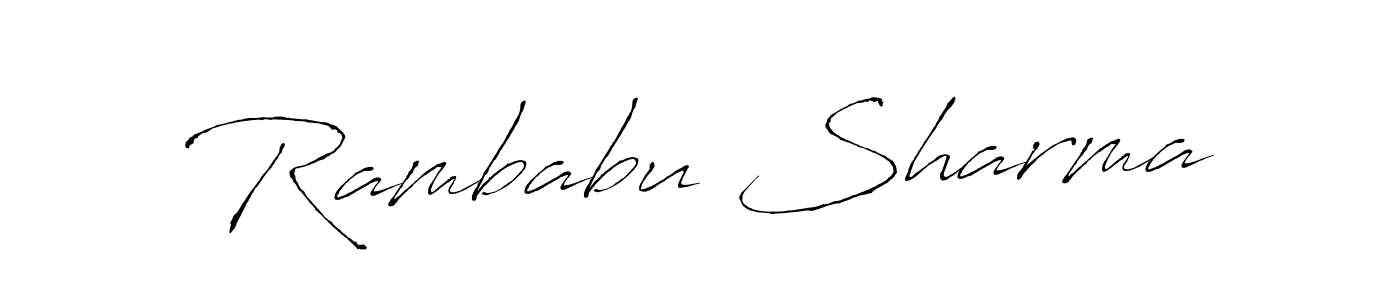 if you are searching for the best signature style for your name Rambabu Sharma. so please give up your signature search. here we have designed multiple signature styles  using Antro_Vectra. Rambabu Sharma signature style 6 images and pictures png