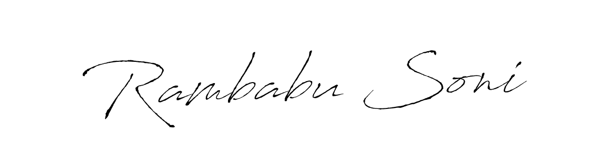 Best and Professional Signature Style for Rambabu Soni. Antro_Vectra Best Signature Style Collection. Rambabu Soni signature style 6 images and pictures png