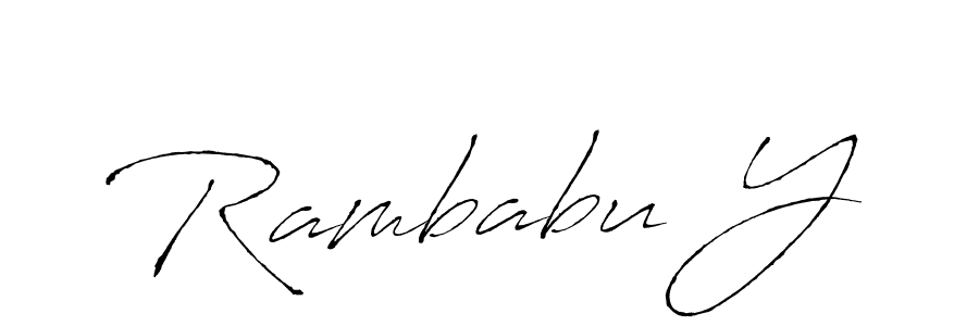 See photos of Rambabu Y official signature by Spectra . Check more albums & portfolios. Read reviews & check more about Antro_Vectra font. Rambabu Y signature style 6 images and pictures png