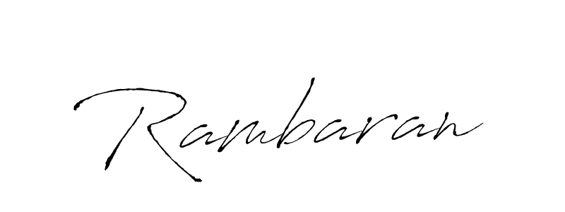 Use a signature maker to create a handwritten signature online. With this signature software, you can design (Antro_Vectra) your own signature for name Rambaran. Rambaran signature style 6 images and pictures png