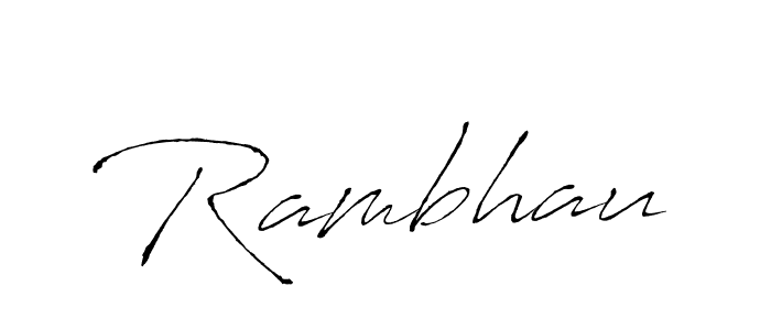 How to Draw Rambhau signature style? Antro_Vectra is a latest design signature styles for name Rambhau. Rambhau signature style 6 images and pictures png