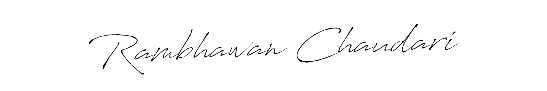 if you are searching for the best signature style for your name Rambhawan Chaudari. so please give up your signature search. here we have designed multiple signature styles  using Antro_Vectra. Rambhawan Chaudari signature style 6 images and pictures png