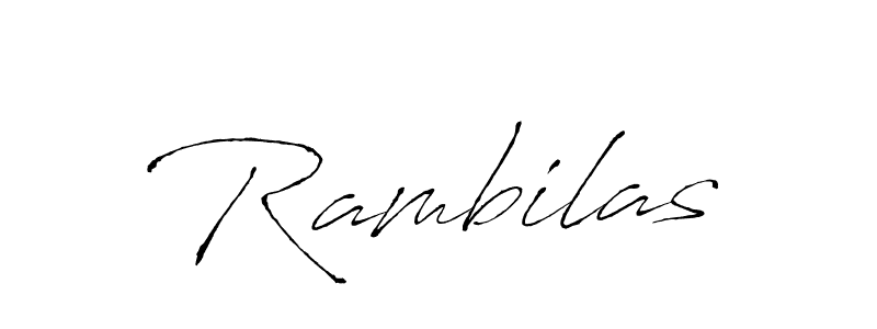 How to Draw Rambilas signature style? Antro_Vectra is a latest design signature styles for name Rambilas. Rambilas signature style 6 images and pictures png