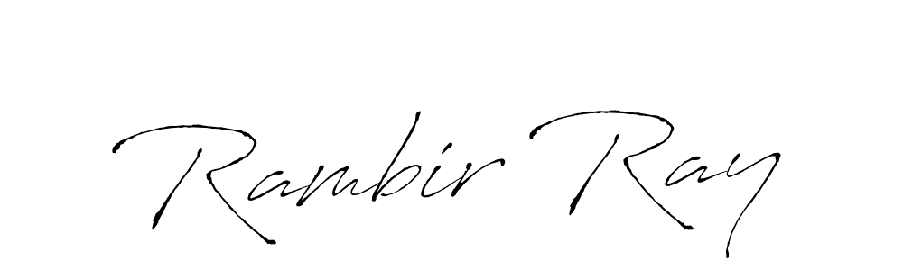 You can use this online signature creator to create a handwritten signature for the name Rambir Ray. This is the best online autograph maker. Rambir Ray signature style 6 images and pictures png