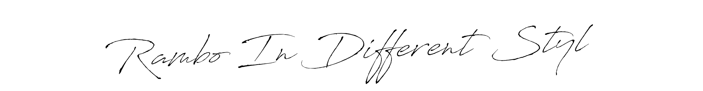 It looks lik you need a new signature style for name Rambo In Different Styl. Design unique handwritten (Antro_Vectra) signature with our free signature maker in just a few clicks. Rambo In Different Styl signature style 6 images and pictures png