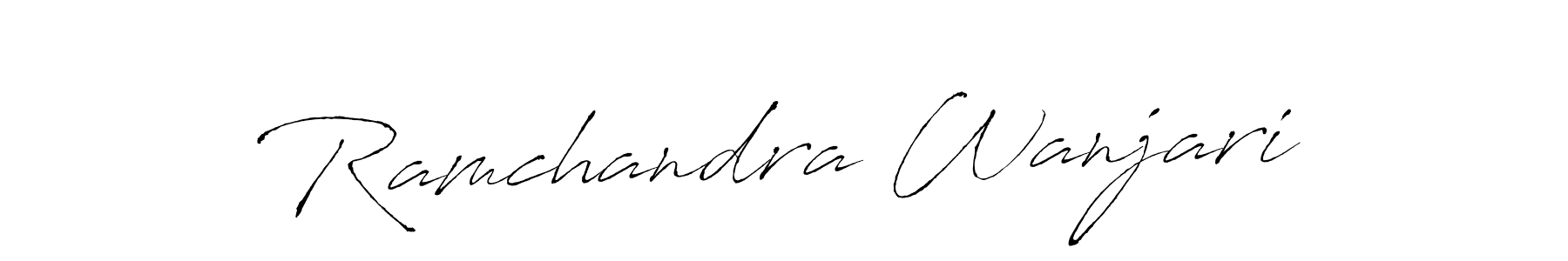 The best way (Antro_Vectra) to make a short signature is to pick only two or three words in your name. The name Ramchandra Wanjari include a total of six letters. For converting this name. Ramchandra Wanjari signature style 6 images and pictures png