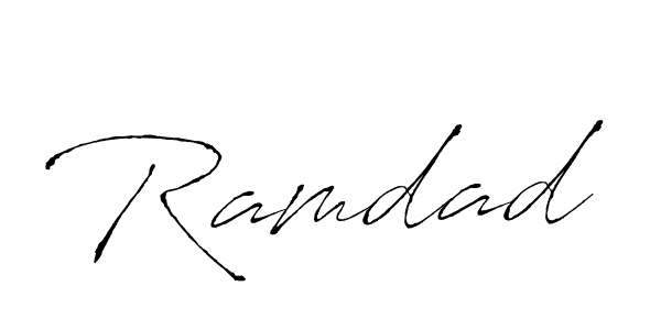 Create a beautiful signature design for name Ramdad. With this signature (Antro_Vectra) fonts, you can make a handwritten signature for free. Ramdad signature style 6 images and pictures png