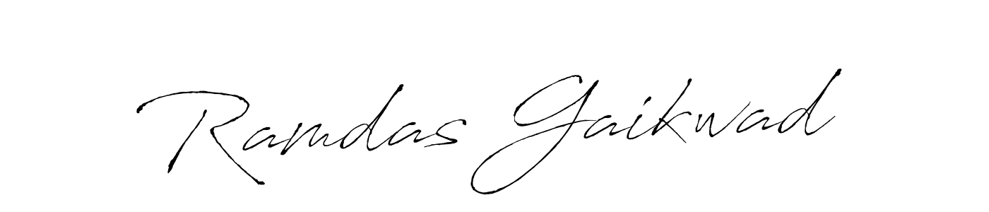 How to make Ramdas Gaikwad signature? Antro_Vectra is a professional autograph style. Create handwritten signature for Ramdas Gaikwad name. Ramdas Gaikwad signature style 6 images and pictures png