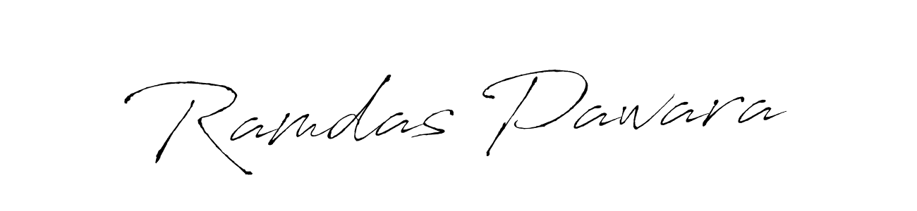 Ramdas Pawara stylish signature style. Best Handwritten Sign (Antro_Vectra) for my name. Handwritten Signature Collection Ideas for my name Ramdas Pawara. Ramdas Pawara signature style 6 images and pictures png