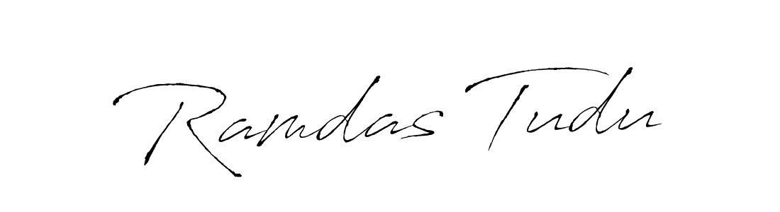 Antro_Vectra is a professional signature style that is perfect for those who want to add a touch of class to their signature. It is also a great choice for those who want to make their signature more unique. Get Ramdas Tudu name to fancy signature for free. Ramdas Tudu signature style 6 images and pictures png