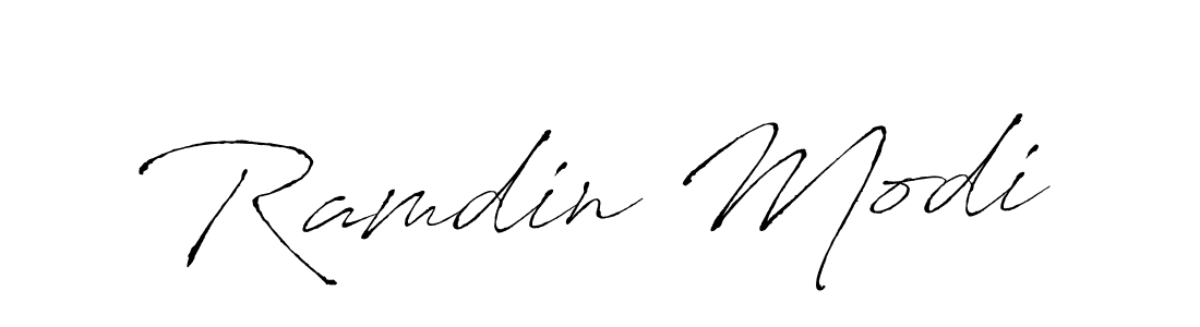 Ramdin Modi stylish signature style. Best Handwritten Sign (Antro_Vectra) for my name. Handwritten Signature Collection Ideas for my name Ramdin Modi. Ramdin Modi signature style 6 images and pictures png