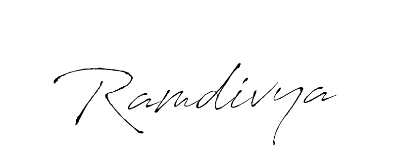 if you are searching for the best signature style for your name Ramdivya. so please give up your signature search. here we have designed multiple signature styles  using Antro_Vectra. Ramdivya signature style 6 images and pictures png