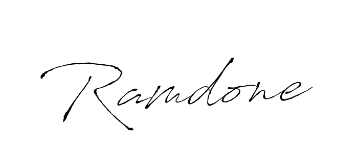 Also we have Ramdone name is the best signature style. Create professional handwritten signature collection using Antro_Vectra autograph style. Ramdone signature style 6 images and pictures png