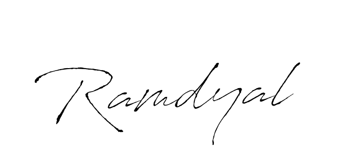 Antro_Vectra is a professional signature style that is perfect for those who want to add a touch of class to their signature. It is also a great choice for those who want to make their signature more unique. Get Ramdyal name to fancy signature for free. Ramdyal signature style 6 images and pictures png