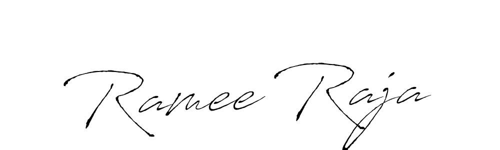 Similarly Antro_Vectra is the best handwritten signature design. Signature creator online .You can use it as an online autograph creator for name Ramee Raja. Ramee Raja signature style 6 images and pictures png