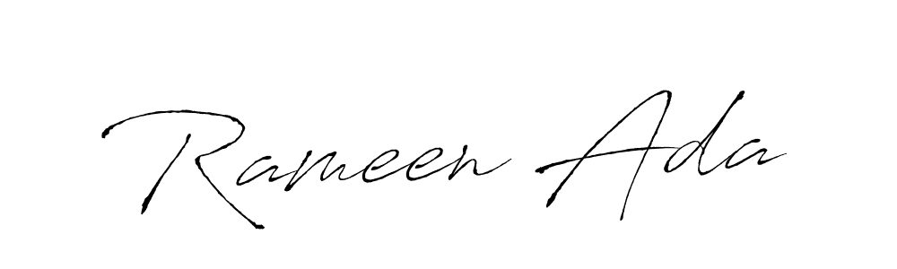 How to make Rameen Ada signature? Antro_Vectra is a professional autograph style. Create handwritten signature for Rameen Ada name. Rameen Ada signature style 6 images and pictures png