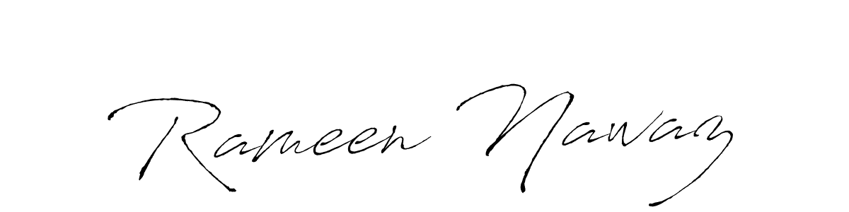 Use a signature maker to create a handwritten signature online. With this signature software, you can design (Antro_Vectra) your own signature for name Rameen Nawaz. Rameen Nawaz signature style 6 images and pictures png