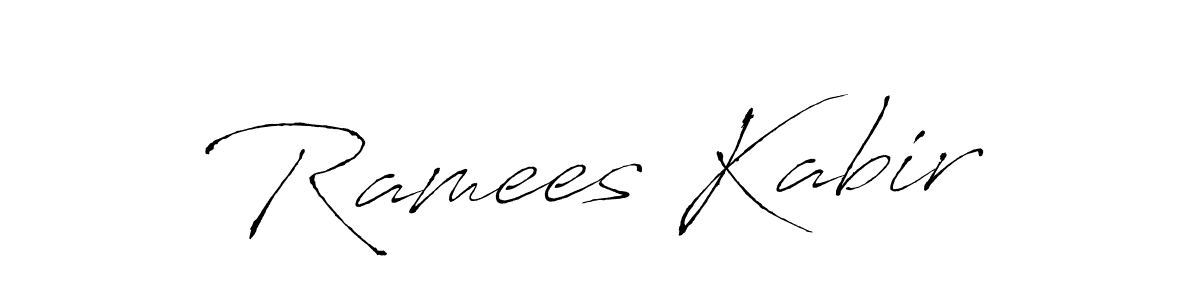 Once you've used our free online signature maker to create your best signature Antro_Vectra style, it's time to enjoy all of the benefits that Ramees Kabir name signing documents. Ramees Kabir signature style 6 images and pictures png