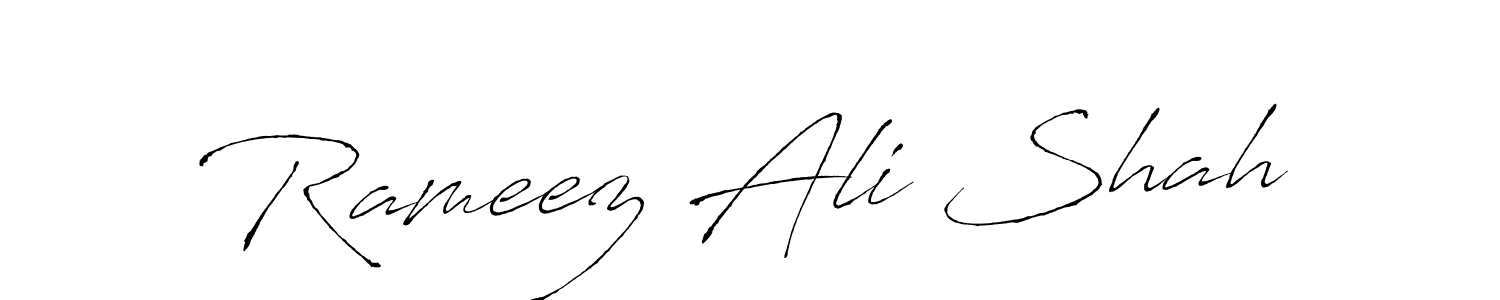 This is the best signature style for the Rameez Ali Shah name. Also you like these signature font (Antro_Vectra). Mix name signature. Rameez Ali Shah signature style 6 images and pictures png