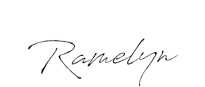 Also You can easily find your signature by using the search form. We will create Ramelyn name handwritten signature images for you free of cost using Antro_Vectra sign style. Ramelyn signature style 6 images and pictures png