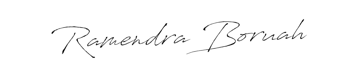 Similarly Antro_Vectra is the best handwritten signature design. Signature creator online .You can use it as an online autograph creator for name Ramendra Boruah. Ramendra Boruah signature style 6 images and pictures png