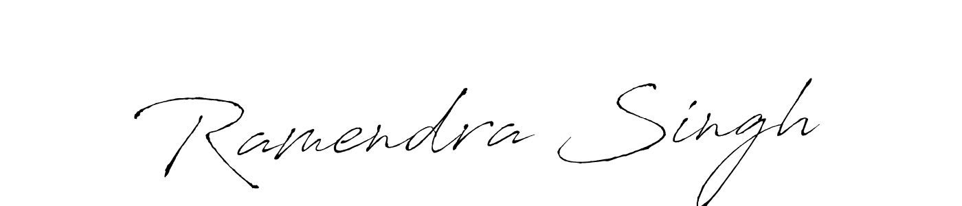 Use a signature maker to create a handwritten signature online. With this signature software, you can design (Antro_Vectra) your own signature for name Ramendra Singh. Ramendra Singh signature style 6 images and pictures png