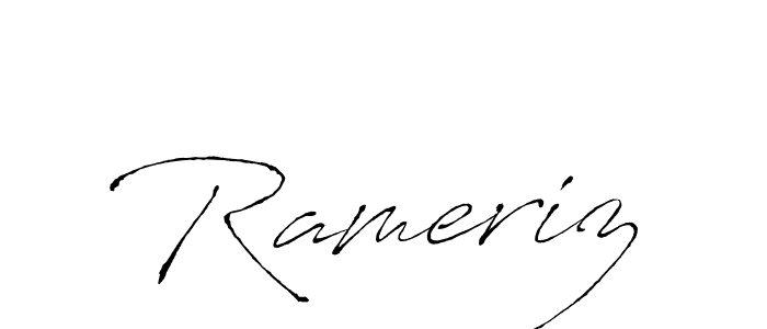 Rameriz stylish signature style. Best Handwritten Sign (Antro_Vectra) for my name. Handwritten Signature Collection Ideas for my name Rameriz. Rameriz signature style 6 images and pictures png