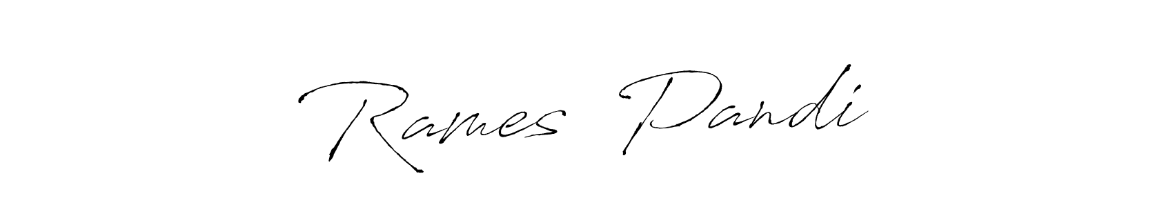 You should practise on your own different ways (Antro_Vectra) to write your name (Ramesশ Pandiত) in signature. don't let someone else do it for you. Ramesশ Pandiত signature style 6 images and pictures png