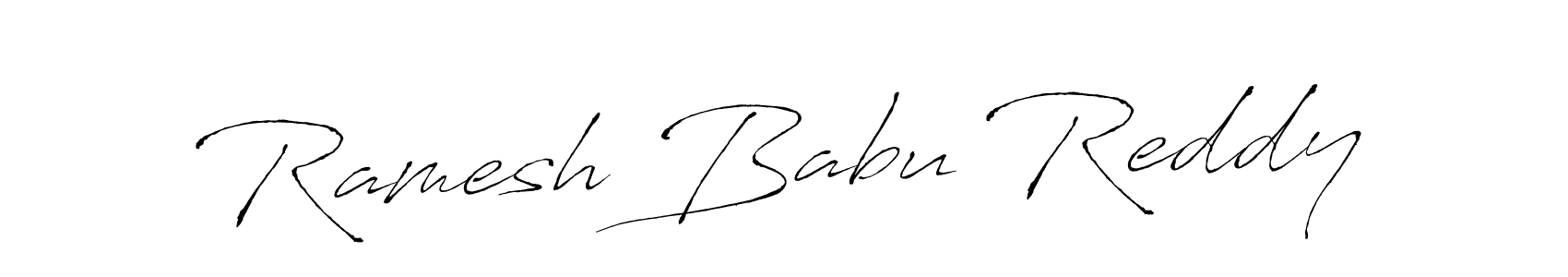 The best way (Antro_Vectra) to make a short signature is to pick only two or three words in your name. The name Ramesh Babu Reddy include a total of six letters. For converting this name. Ramesh Babu Reddy signature style 6 images and pictures png