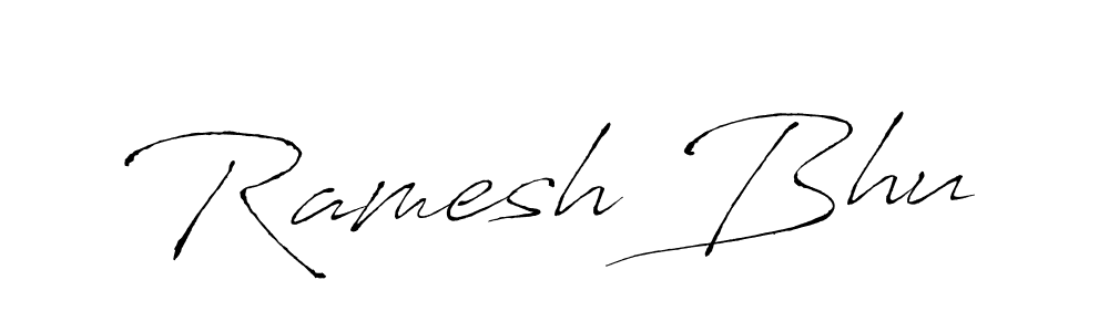 This is the best signature style for the Ramesh Bhu name. Also you like these signature font (Antro_Vectra). Mix name signature. Ramesh Bhu signature style 6 images and pictures png