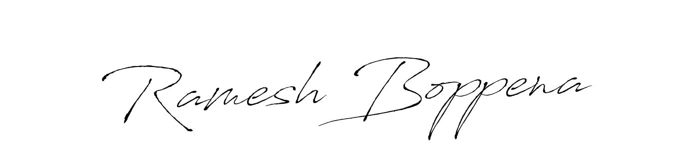 You should practise on your own different ways (Antro_Vectra) to write your name (Ramesh Boppena) in signature. don't let someone else do it for you. Ramesh Boppena signature style 6 images and pictures png