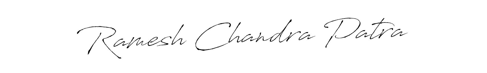 Design your own signature with our free online signature maker. With this signature software, you can create a handwritten (Antro_Vectra) signature for name Ramesh Chandra Patra. Ramesh Chandra Patra signature style 6 images and pictures png