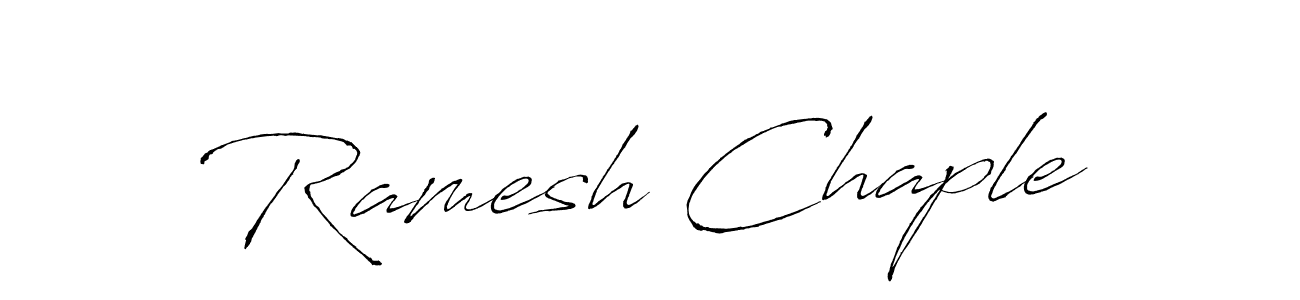 The best way (Antro_Vectra) to make a short signature is to pick only two or three words in your name. The name Ramesh Chaple include a total of six letters. For converting this name. Ramesh Chaple signature style 6 images and pictures png