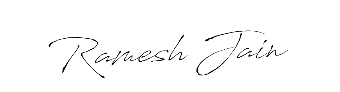 Create a beautiful signature design for name Ramesh Jain. With this signature (Antro_Vectra) fonts, you can make a handwritten signature for free. Ramesh Jain signature style 6 images and pictures png