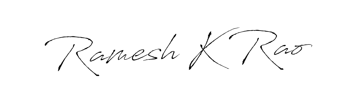 This is the best signature style for the Ramesh K Rao name. Also you like these signature font (Antro_Vectra). Mix name signature. Ramesh K Rao signature style 6 images and pictures png