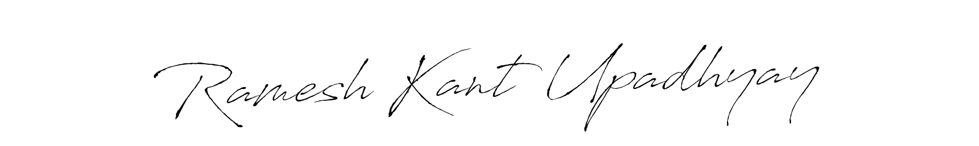 Also we have Ramesh Kant Upadhyay name is the best signature style. Create professional handwritten signature collection using Antro_Vectra autograph style. Ramesh Kant Upadhyay signature style 6 images and pictures png
