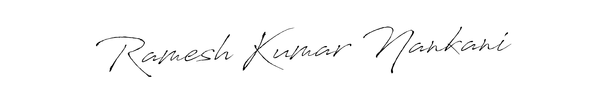 Once you've used our free online signature maker to create your best signature Antro_Vectra style, it's time to enjoy all of the benefits that Ramesh Kumar Nankani name signing documents. Ramesh Kumar Nankani signature style 6 images and pictures png