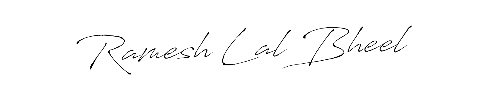 Ramesh Lal Bheel stylish signature style. Best Handwritten Sign (Antro_Vectra) for my name. Handwritten Signature Collection Ideas for my name Ramesh Lal Bheel. Ramesh Lal Bheel signature style 6 images and pictures png