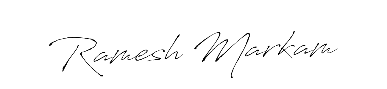 You should practise on your own different ways (Antro_Vectra) to write your name (Ramesh Markam) in signature. don't let someone else do it for you. Ramesh Markam signature style 6 images and pictures png