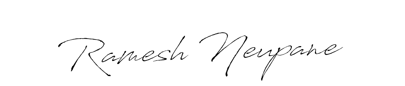 It looks lik you need a new signature style for name Ramesh Neupane. Design unique handwritten (Antro_Vectra) signature with our free signature maker in just a few clicks. Ramesh Neupane signature style 6 images and pictures png