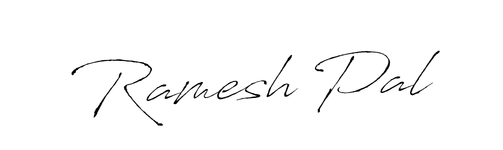 How to make Ramesh Pal name signature. Use Antro_Vectra style for creating short signs online. This is the latest handwritten sign. Ramesh Pal signature style 6 images and pictures png